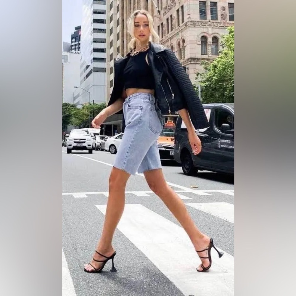 Dissh Bermuda denim shorts